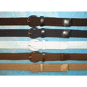 Fabric Elastic Stretch Belt: Great Price! **Big Sizes up to 52**
