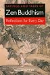 Sayings and Tales of Zen Buddhism: Reflections for Every Day