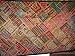 Wall Hanging-Kutch Embroidery Pink Vantage Sari Tapestry India 78"