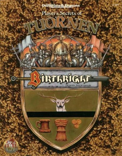 Player's Secrets of Tuornen (AD&D: Birthright Domain Sourcebook)