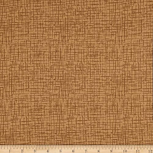 110 In. Wide Quilt Back Betula Flannel Tan Fabric By The Yard