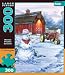 Large Size Hautman Brothers: Country Snowman 300 Pieces Jigsaw Puzzle