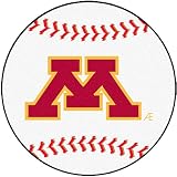 Fanmats Minnesota Golden Gophers Baseball-Shaped Mat
