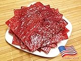 Oriental Fire-Grilled Artisanal Pork Jerky (aka Singapore Bak Kwa) - Original Flavor (1/2 pound) - named "2013 Handmade Gift" by Los Angeles Times