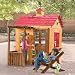 Backyard Palace Wood Outdoor Playhouse