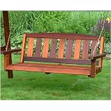 Great American Cedar Mission Porch Swing