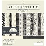 AUTHENTIQUE PAPER Irresistible Bundle Cardstock Pack, 6 by 6-Inch