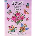 Roses and Butterflies Iron-on Transfer Patterns book cover