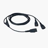 GN Netcom Training Cord with Observer Receive-Only and 2 GN Netcom Quick-Disconnects