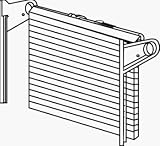 Omega National Products Tambour Door & Track Sets Face Frame 15' Maple