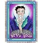 Cool Breeze Betty Boop Triple Woven Jacquard Throw (48"x60")