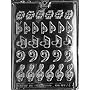 MUSIC, MUSIC, MUSIC Jobs Candy Mold Chocolate