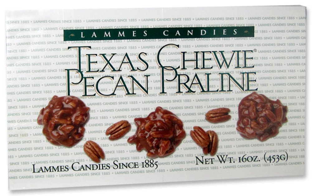 Amazon.com : Lammes Texas Chewie Pecan Praline 2 Lb Box : Nut ...