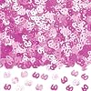 Pink Shimmer 60th Metallic Table Confetti
