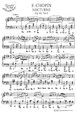 Nocturne in E Major, Op. 62, No. 2: Instantly download and print sheet music