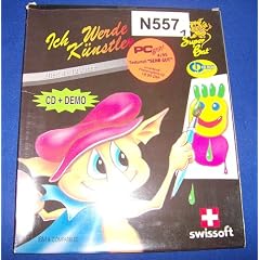 swissoft CD + DEMO "Ich werde K�nstler". Mal- und Zeichenprogramm zur F�rderung der Kreativit�t. Alter 4 - 12 Jahre.