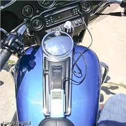 iPod Zune or MP3 Aux Auxiliary Stereo Car Radio Input Jack Audio Cable for Harley Davidson Electra Glide, Road Glide, Ultra Classic, Road King