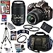Nikon D5200 24.1 MP CMOS Digital SLR Camera (Bronze) with 18-55mm f/3.5-5.6G AF-S DX VR and 55-300mm f/4.5-5.6G ED VR AF-S DX NIKKOR Zoom Lenses + EN-EL14 Battery + 10pc Bundle 32GB Deluxe Accessory Kit