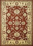 IMAGE OF Concord Global Chester Oriental Area Rug Oushak Red 7'10 x 10'6 Rug (9700)