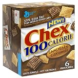 Chex 100 Calorie Snack Mix, Cocolate Caramel, 4.44-Ounce Packages (Pack of 8)
