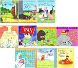 Julia Donaldson The Gruffalo Pack Set, 10 Books, RRP: £59.90(The Gruffalo,The Smartest Giant In Town,A Squash & Squeeze,Tyrannosaurus Drip,The Troll, Rosies Hat, Hippo has A Hat One Ted Falls Out of Bed. Chocolate Mousse for Greedy)