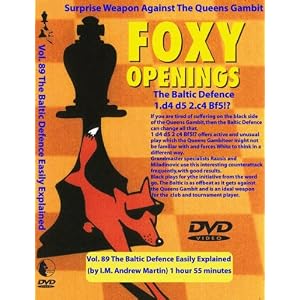 Foxy Chess Openings: The Baltic Defense Easily Explained, Chess Opening DVD by 