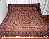 Ethinic Unique Block Print & Round Design Cotton with Double Bed Sheet Beds ....