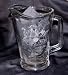 Search : Winnie the Pooh and Friends Heavy Etched Glass Beer or Lemonade Pitcher