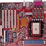 Electronics : PC Chips K8 Motherboard and AMD Sempron 754 2800+ Processor with Heatsink and Fan