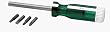 SK Hand Tools 73514 5-Piece 4-Inch Magnetic Screwdriver Set