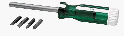 SK Hand Tools 73514 5-Piece 4-Inch Magnetic Screwdriver Set