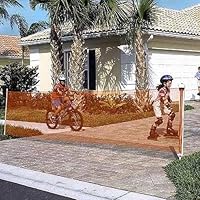 Kid Safe Retractable Driveway Guard - 25 ft.