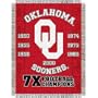 NCAA Oklahoma Sooners 48-Inch-by-60-Inch Commemorative Acrylic Tapestry Throw