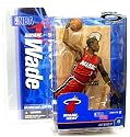 McFarlane Toys NBA Sports Picks Series 12 Action Figure Dwayne Wade 2 - Miami Heat Red Jersey Variant