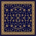 Isfahan Rug- Sapphire(7'7" Square)