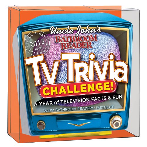 Uncle John's TV Trivia Challenge! 2013 Calendar