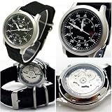 Seiko Wrist Watches-Seiko 5 Military Automatic Mechanical Self-Winding NYLON STRAP SNK809K2 Water Resistance Men's Watch