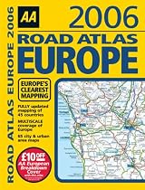 AA Road Atlas Europe (AA Road Atlases)