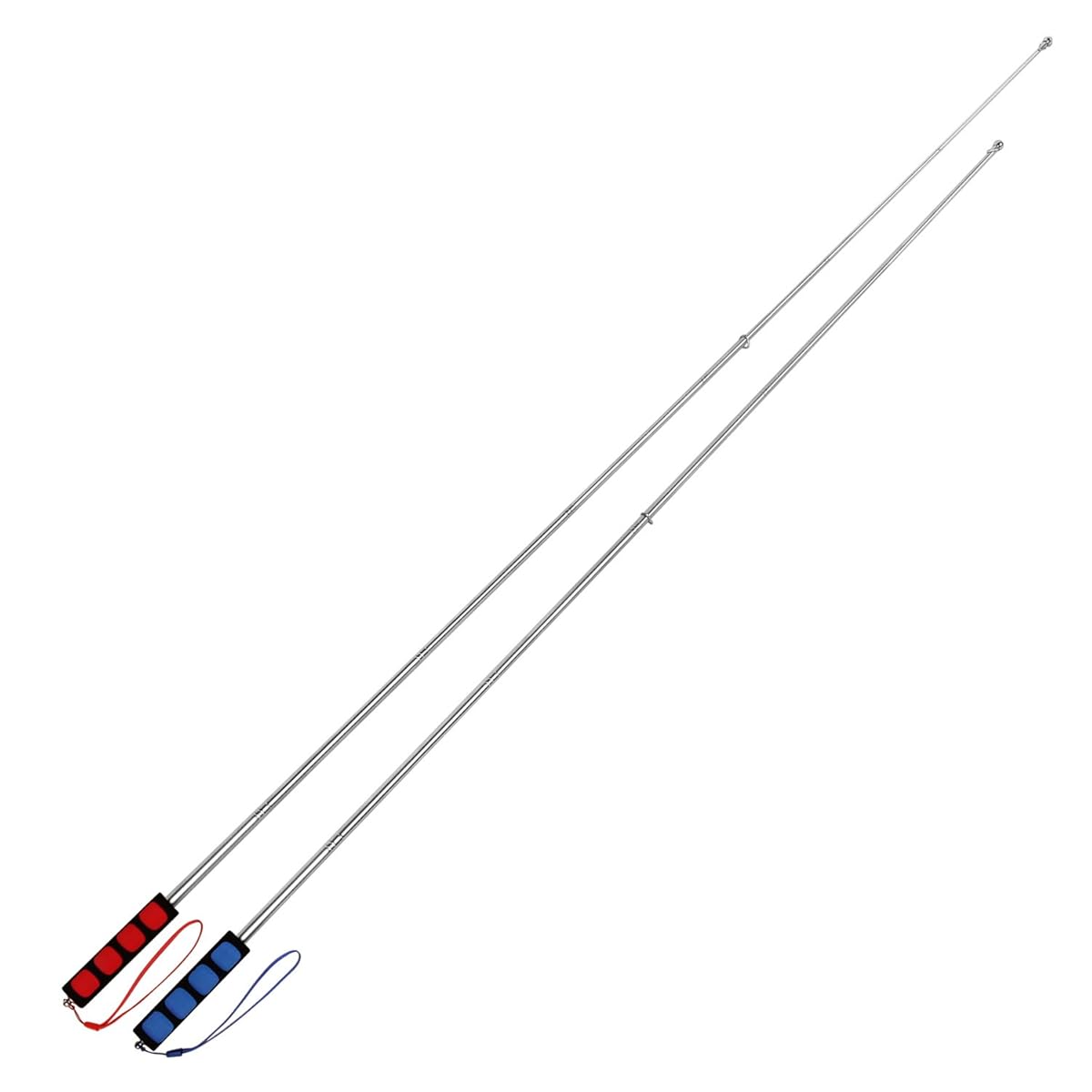 Guide Flag Pole, BonyTek Telescoping Stainless Steel Guide Flagpole