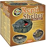 Zoo Med Reptile Shelter 3 in 1 Cave, Medium