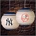 All Products : New York Yankees Rice Paper 18" Lamp