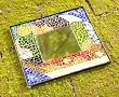 Stained glass mirror, 'Color and Light' Stained glass mirror, 'Color and Light'