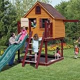 Suncast HomePlace Cabin Loft Playset
