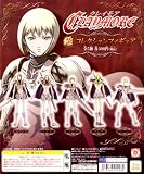 クレイモア CLAYMORE 極コレクションフィギュア ガチャ システムサービス(全５種セット＋DP・台紙おまけ付)イメージ
