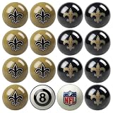 NFL New Orleans Saints Billiards Ball Set