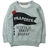 《H28年秋冬物》 nico hrat(ニコフラート) 製品洗い加工済み 30/10綿裏毛フラッグトレーナー 120cm/MG NO.B-260366