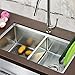 Bligli 1 Pack Kitchen Sink Mat: PVC Eco-Friendly Adjustable Sink Protector Mats | Sink liner Pad | Dish Drying Mat, Easy to Clean & DIY Cut | 15.7 x 11.8 inch