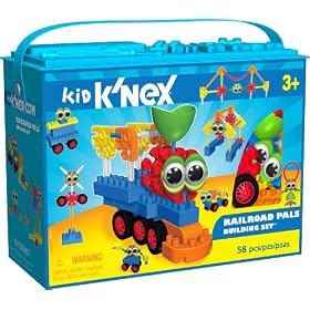 TOMY (Kid K'Nex) Railroad Pals Building Set (Age3+)