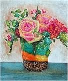 Etching Flores I by Portal