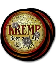 Kitchen: Kremp Beer & Ale - 4 pack Drink Coasters - ZuWEE